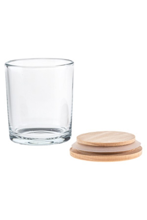 Gewürzglas Set Holzdeckel